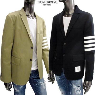 楽天市場】トムブラウン THOM BROWNE メンズ アウター ジャケット ロゴ