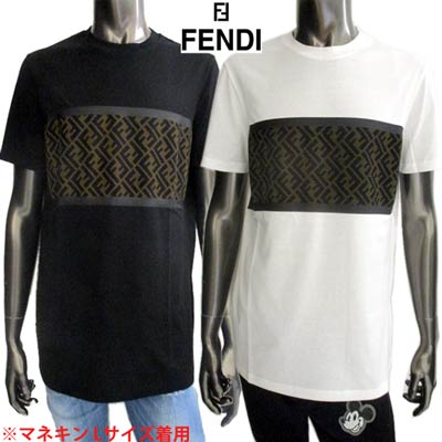 楽天市場】フェンディ FENDI メンズ トップス Tシャツ 半袖 ロゴ