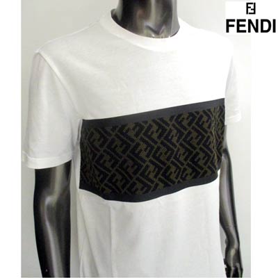 楽天市場】フェンディ FENDI メンズ トップス Tシャツ 半袖 ロゴ