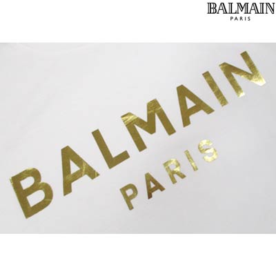 楽天市場】バルマン BALMAIN メンズ トップス Tシャツ 半袖 ロゴ