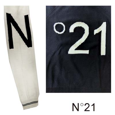楽天市場】ヌメロヴェントゥーノ N°21 セーター メンズ ニット 2色展開