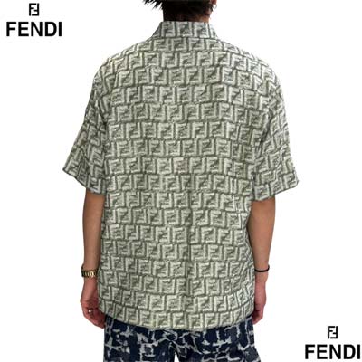 楽天市場】フェンディ FENDI カジュアルシャツ メンズ 半袖 トップス