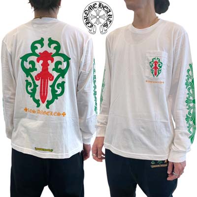 楽天市場】クロムハーツ CHROMEHEARTS ロンT ロングTシャツ メンズ 胸