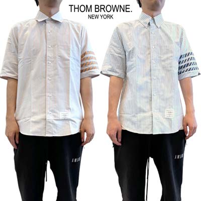 楽天市場】トムブラウン THOM BROWNE カジュアルシャツ メンズ 半袖