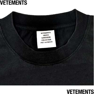 楽天市場】VETEMENTS ヴェトモン 半袖Tシャツ メンズ ユニセックス