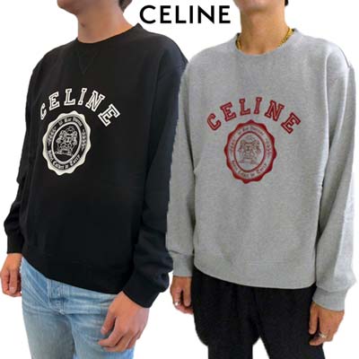 楽天市場】CELINE セリーヌ トレーナー スウェット メンズ 2色展開
