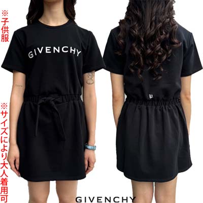 GIVENCHY ブラックミニワンピース 12+