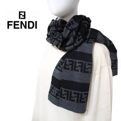 楽天市場】フェンディ FENDI メンズ 小物 スカーフ マフラー ユニ