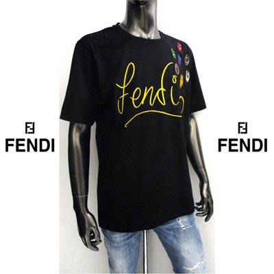 楽天市場】フェンディ FENDI メンズ トップス Tシャツ 半袖 ロゴ