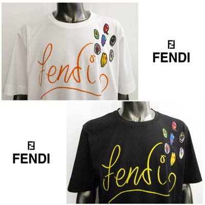 楽天市場】フェンディ FENDI メンズ トップス Tシャツ 半袖 ロゴ