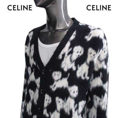 楽天市場】セリーヌ CELINE メンズ トップス カーディガン ロゴ