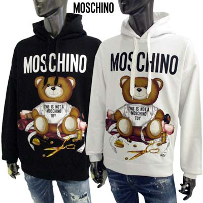楽天市場】モスキーノ MOSCHINO メンズ トップス パーカー フーディ