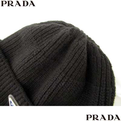楽天市場】プラダ PRADA メンズ 小物 グッズ 帽子 ニット帽 ニット
