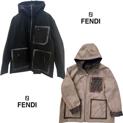 楽天市場】フェンディ FENDI メンズ アウター ジャケット 2色 マルチ