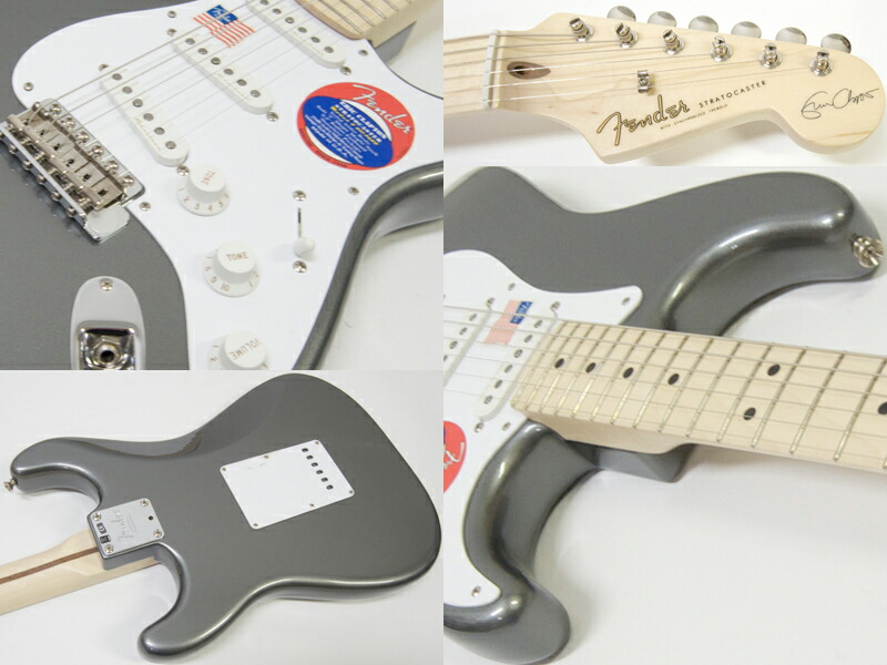 楽天市場】Fender フェンダー Eric Clapton Stratocaster Pewter USA
