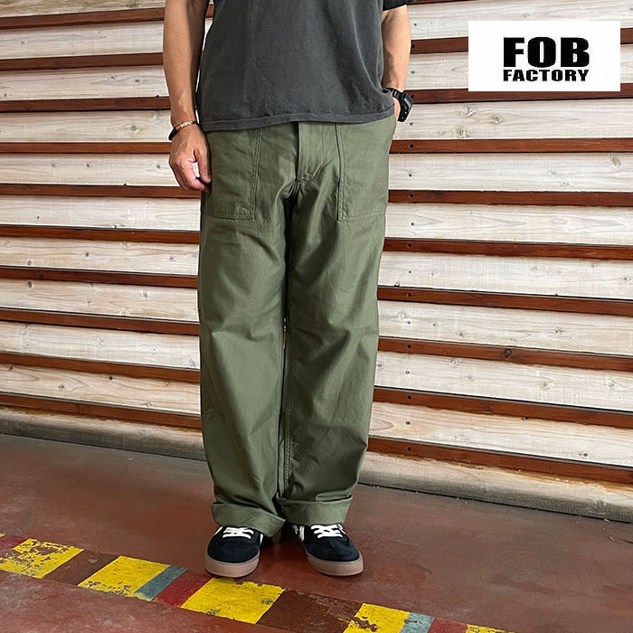 楽天市場】FOB FACTORY エフオービーファクトリーベイカーパンツタイプ