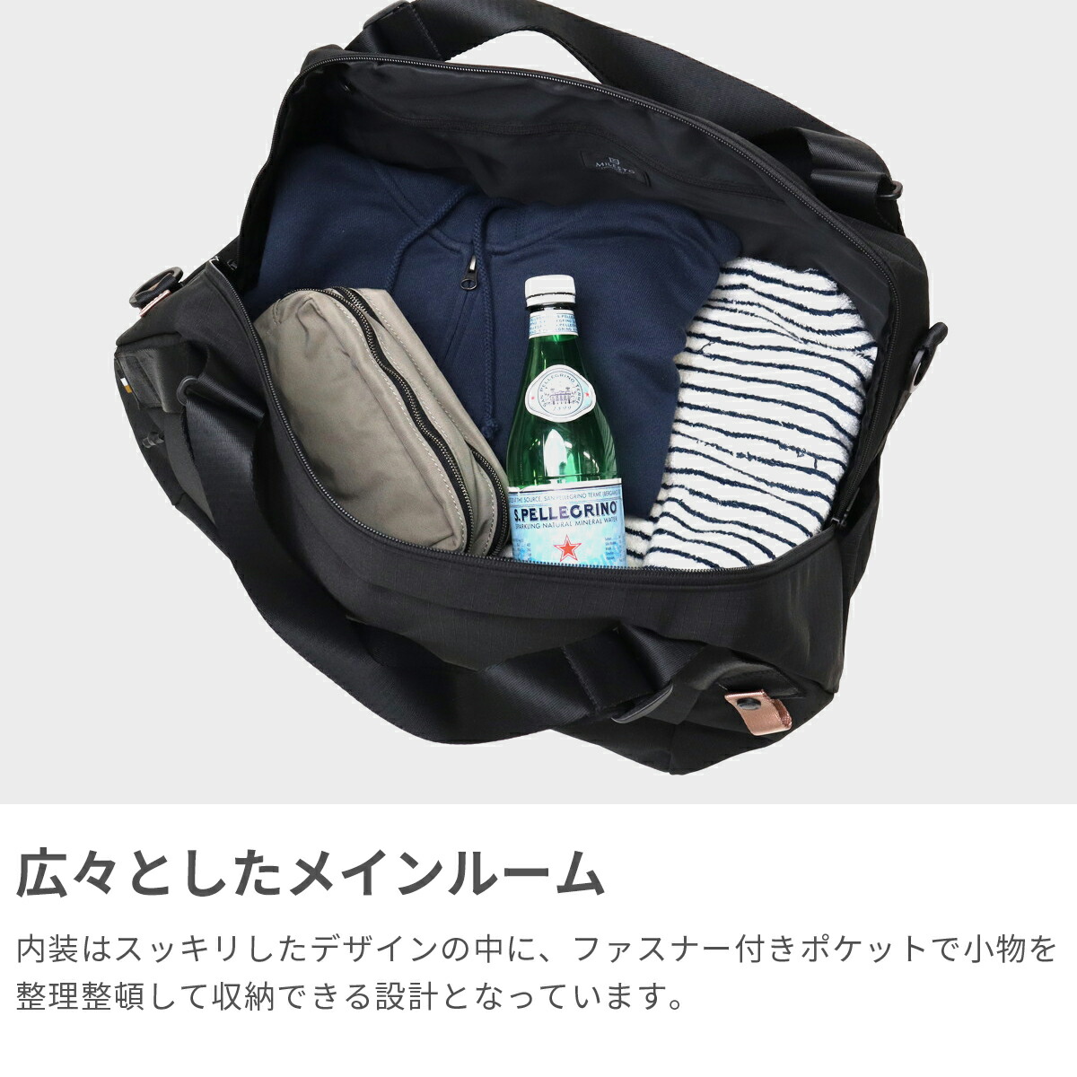 楽天市場】ミレスト ボストンバッグ レディース メンズ 旅行 大容量