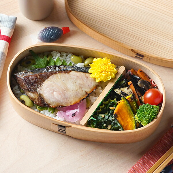 楽天市場】曲げわっぱ 弁当箱 小判型スリム 栗久 わっぱ弁当 国産 日本
