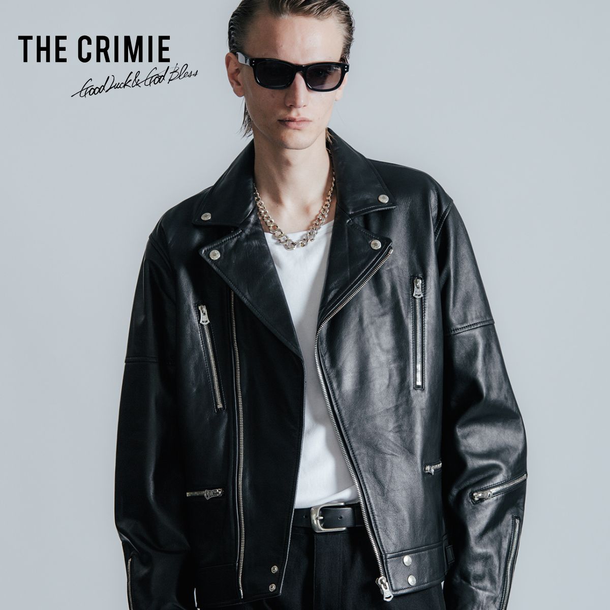 楽天市場】【公式】 THE CRIMIE クライミー W BIKER SPANISH LAMB
