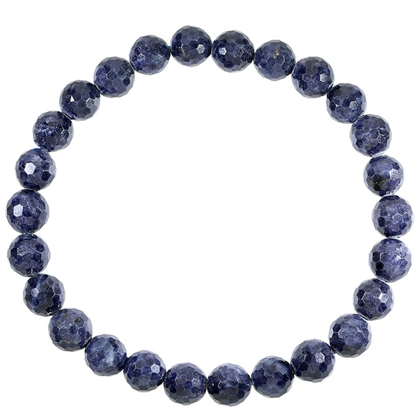 楽天市場】サファイア ブレスレット カット 7mm 17cm〜17.5cm M〜L