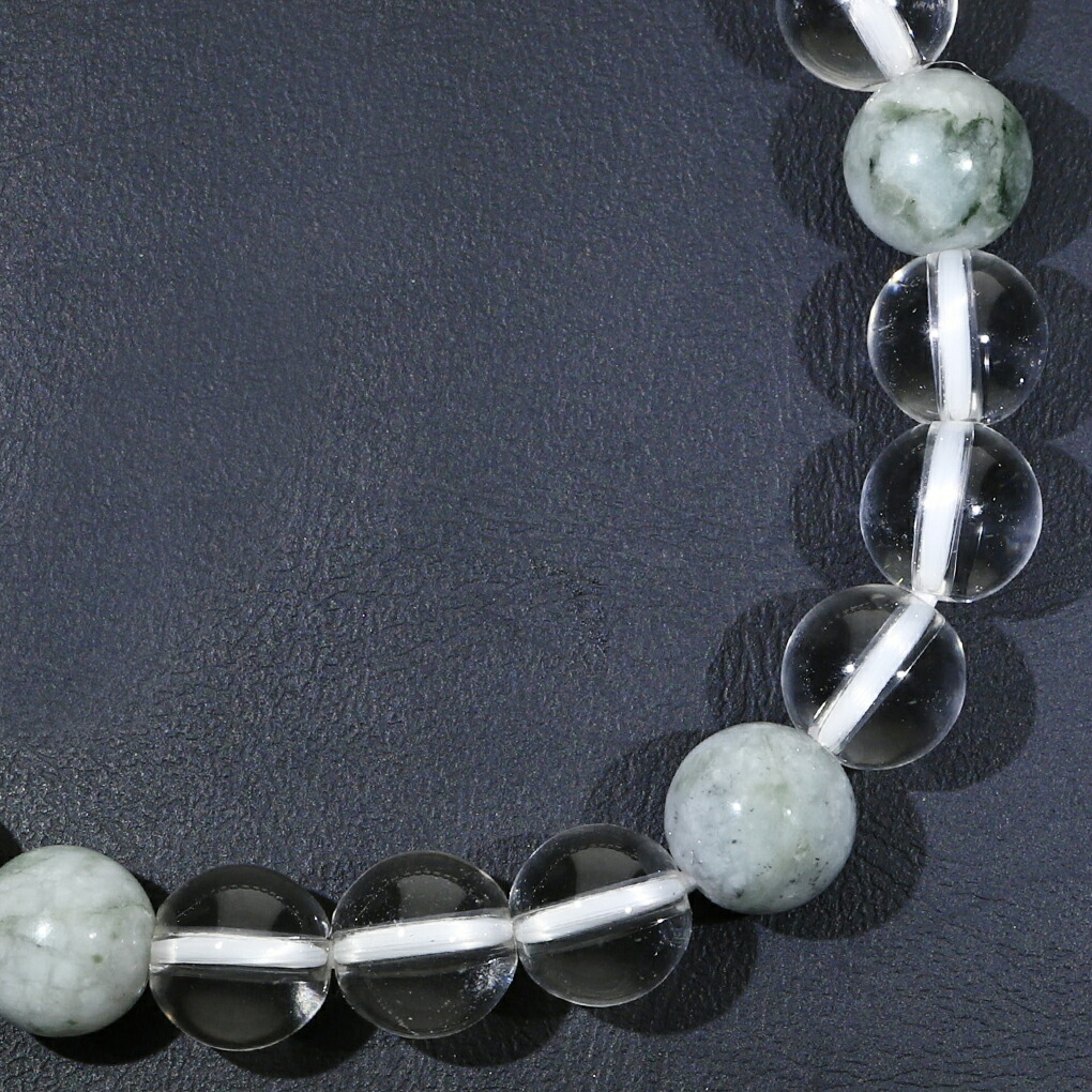 楽天市場】糸魚川翡翠 翡翠 水晶 ブレスレット 8mm 16.5〜18.5cm S〜LL