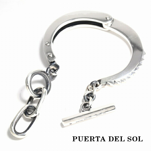 楽天市場】PUERTA DEL SOL 手錠 アバンギャルド ブレスレット シルバー