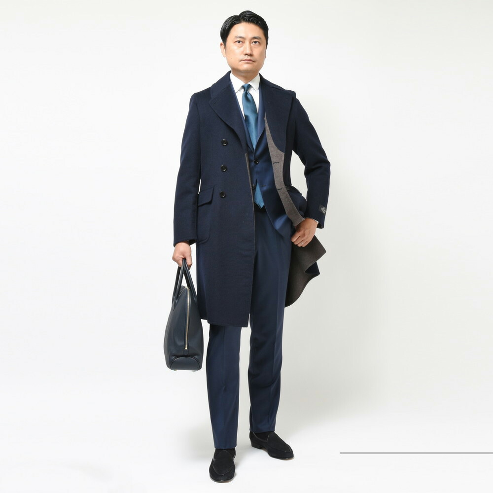 楽天市場】Belvest（ベルベスト）ウールフランネルダブルチェスター