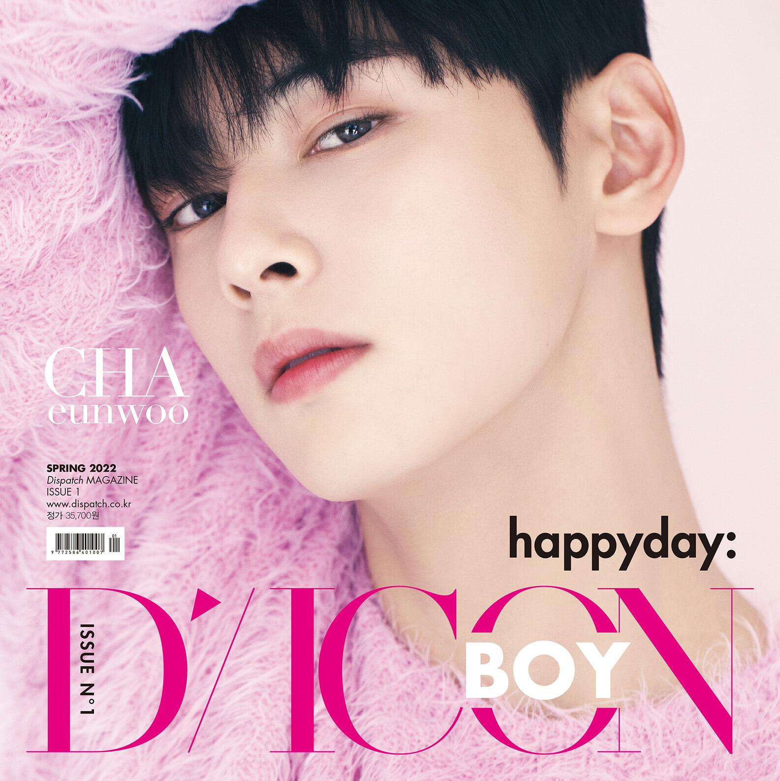 楽天市場】【VER選択】2022年 DICON BOY VOL.1 CHA EUNWOO D-ICON