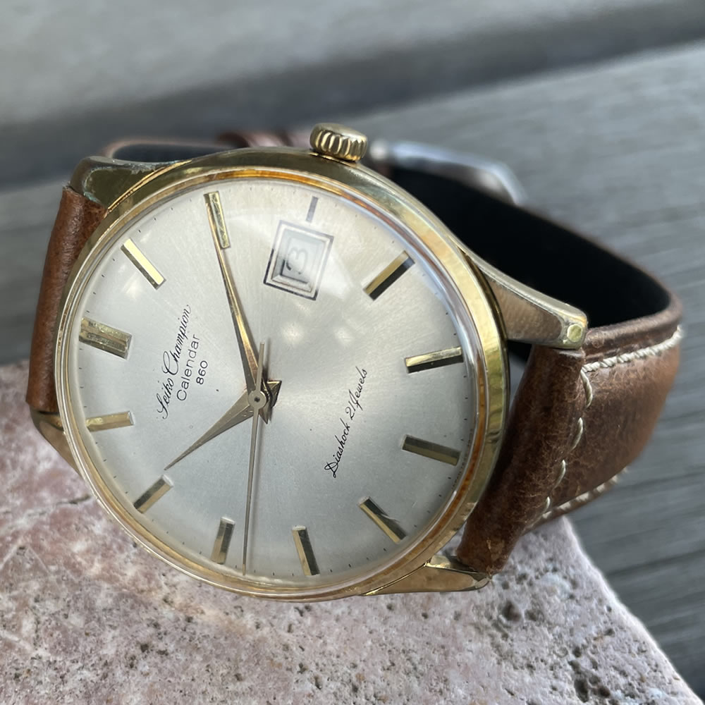 楽天市場】【中古品】【OH済み】SEIKO/セイコー Champion Calendar860