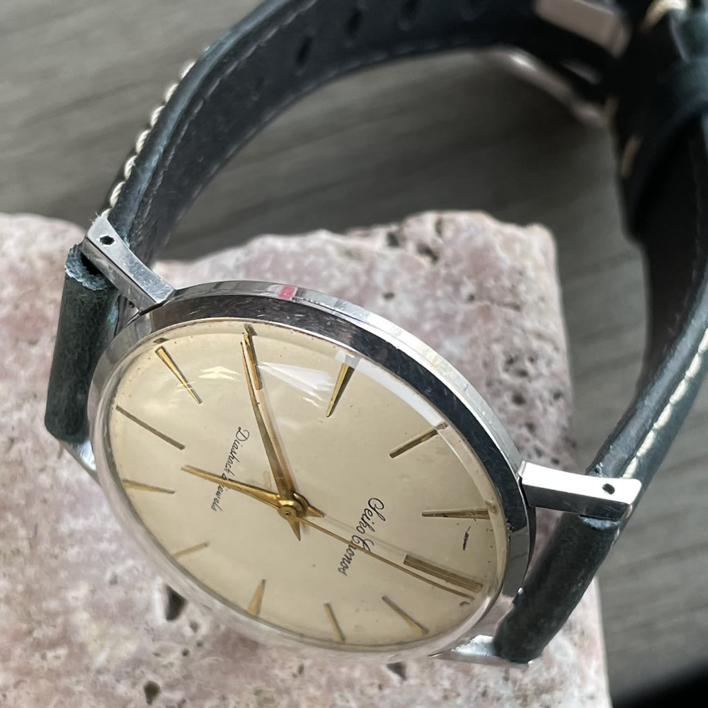 楽天市場】【中古品】【OH済み】SEIKO/セイコー Cronos/クロノス 21石