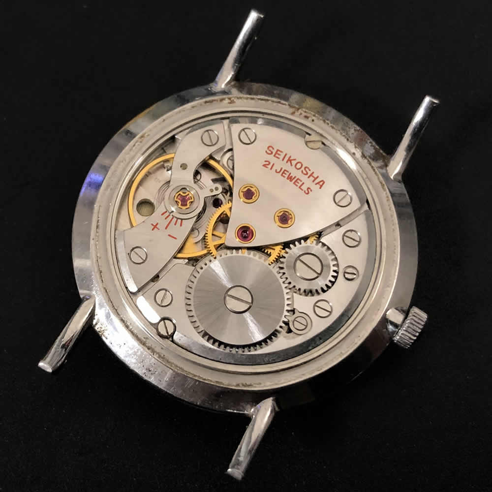 楽天市場】【中古品】【OH済み】SEIKO/セイコー Cronos/クロノス 21石