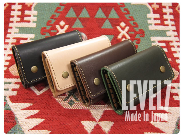 楽天市場】【日本製/MADE IN JAPAN】KEY CASE/三つ折りキーケース 6連