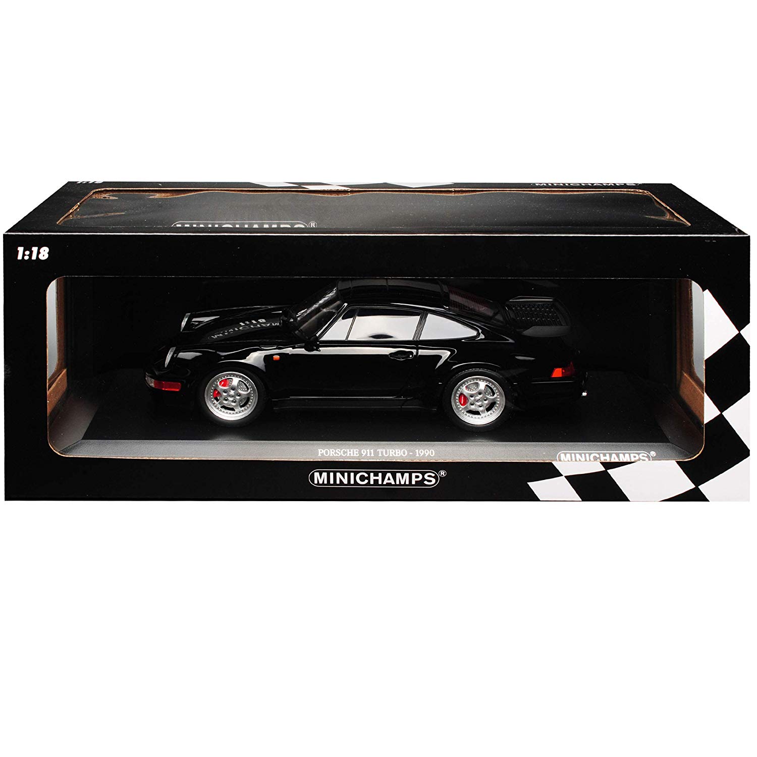 楽天市場】ミニチャンプス 1/18 ポルシェ 911 (964) ターボ 1990