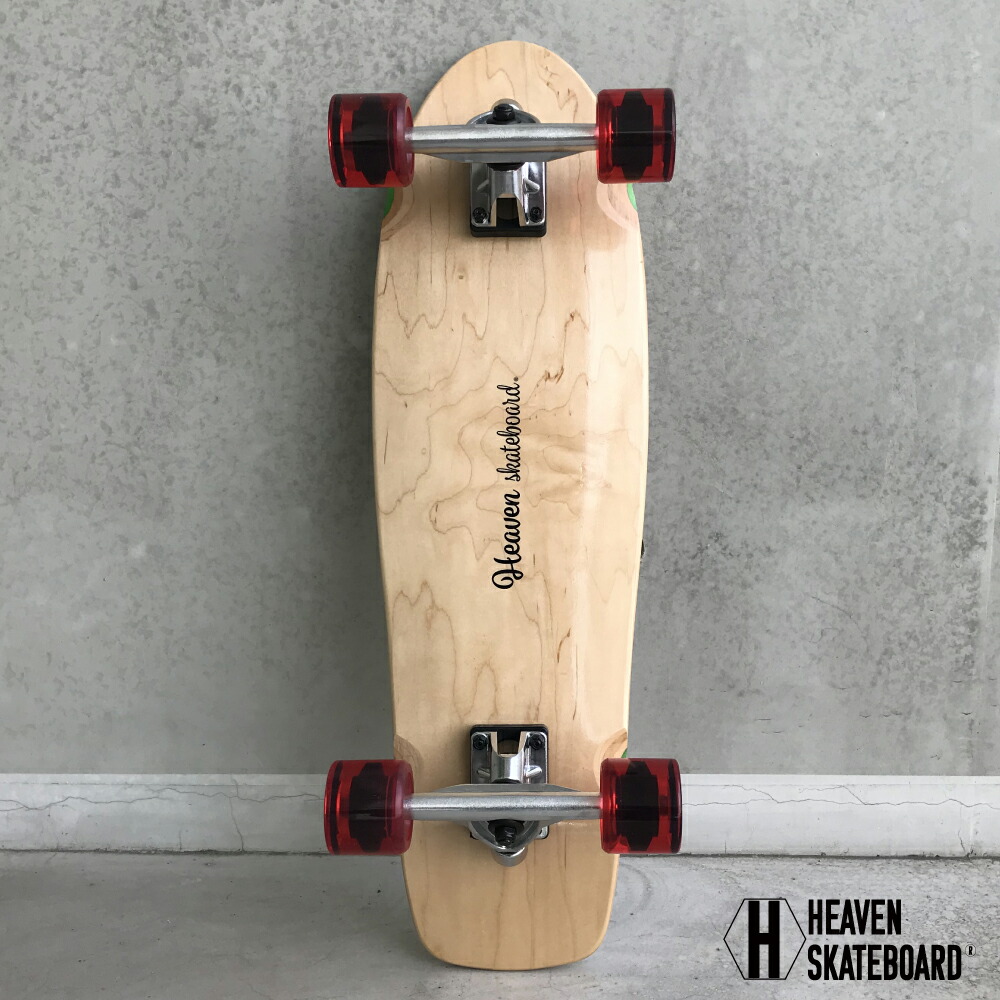 楽天市場】クルージング スケートボード 完成品 HEAVEN SKATEBOARD