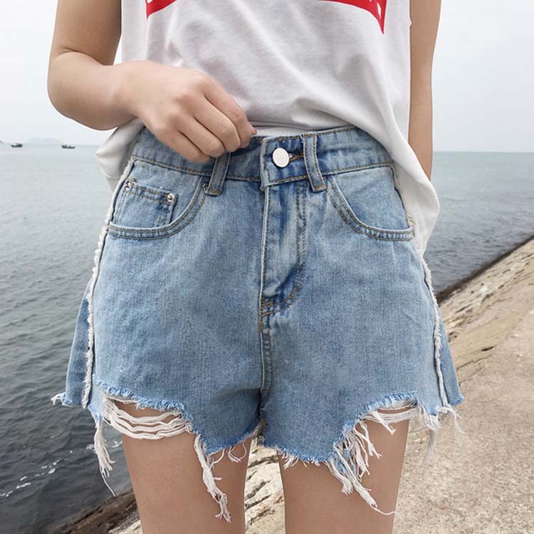 楽天市場】今季大流行の切りっぱなしdesign！デニム ショートパンツ
