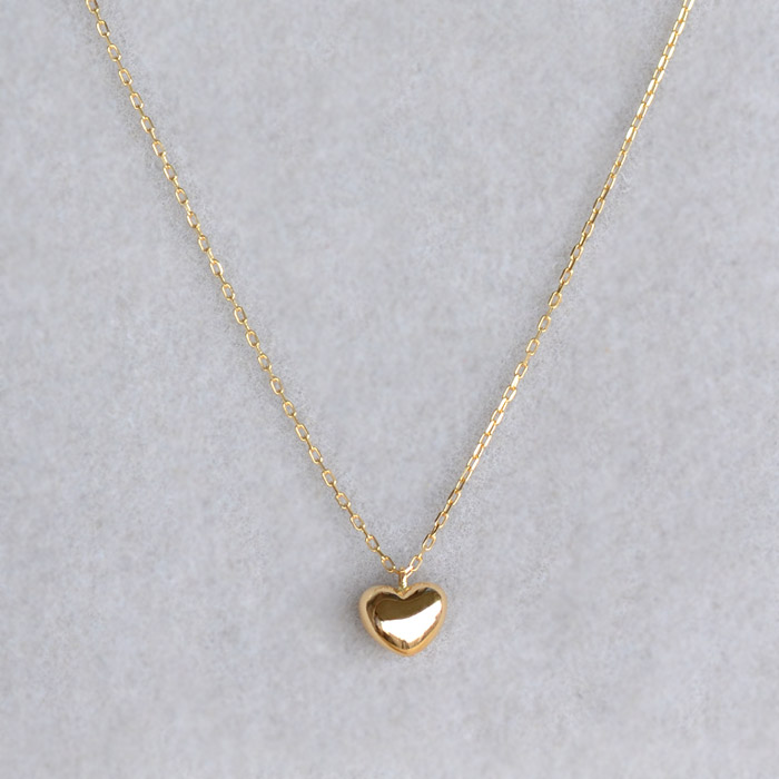 楽天市場】ハート ネックレス 18金 18k ペンダント レディース