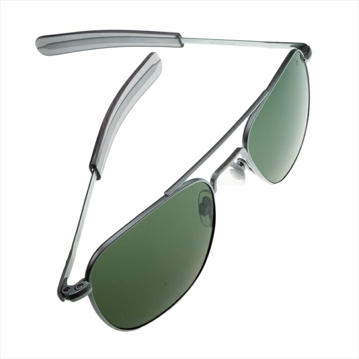 楽天市場】American Optical Original Pilot MATTE SILVER（52mm