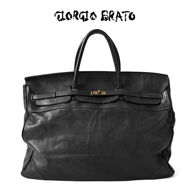 楽天市場】GIORGIO BRATO ジョルジオブラット レザー トートバッグ