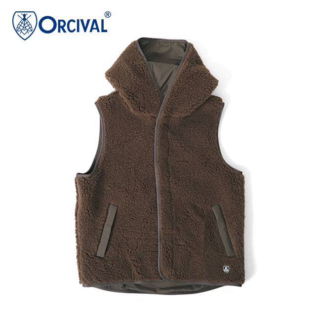 楽天市場】ORCIVAL オーシバル ウールボア フードベスト OR-A0082 WBA