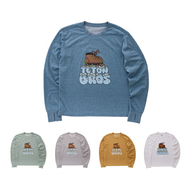 楽天市場】ティートンブロス Teton Bros. TB Crampon L/S Tee (Men