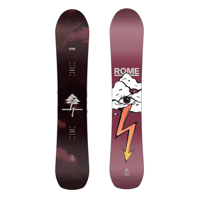 楽天市場】スノーボード ローム ROME SDS STALE CREWZER 25-26 スター
