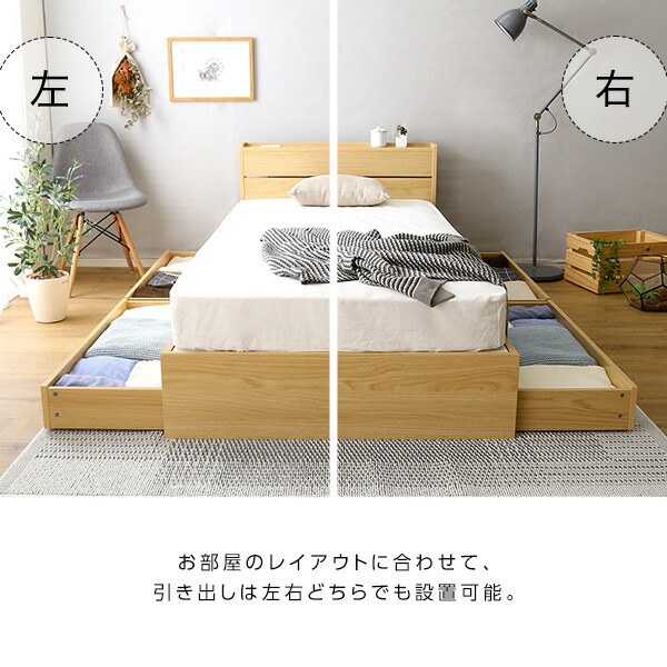 楽天市場】【10％OFF☆3/3 20時〜】ベッド ベッドフレーム セミダブル