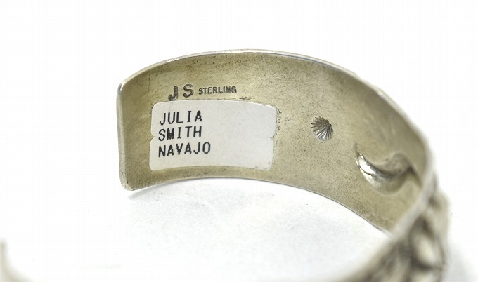 楽天市場】【新品同様】 JULIA SMITH NAVAJO SILVER BANGLE ジュリア