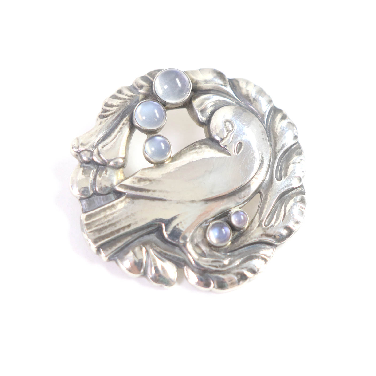 楽天市場】美品□Georg Jensen ジョージジェンセン SV925 123 ハト 鳥