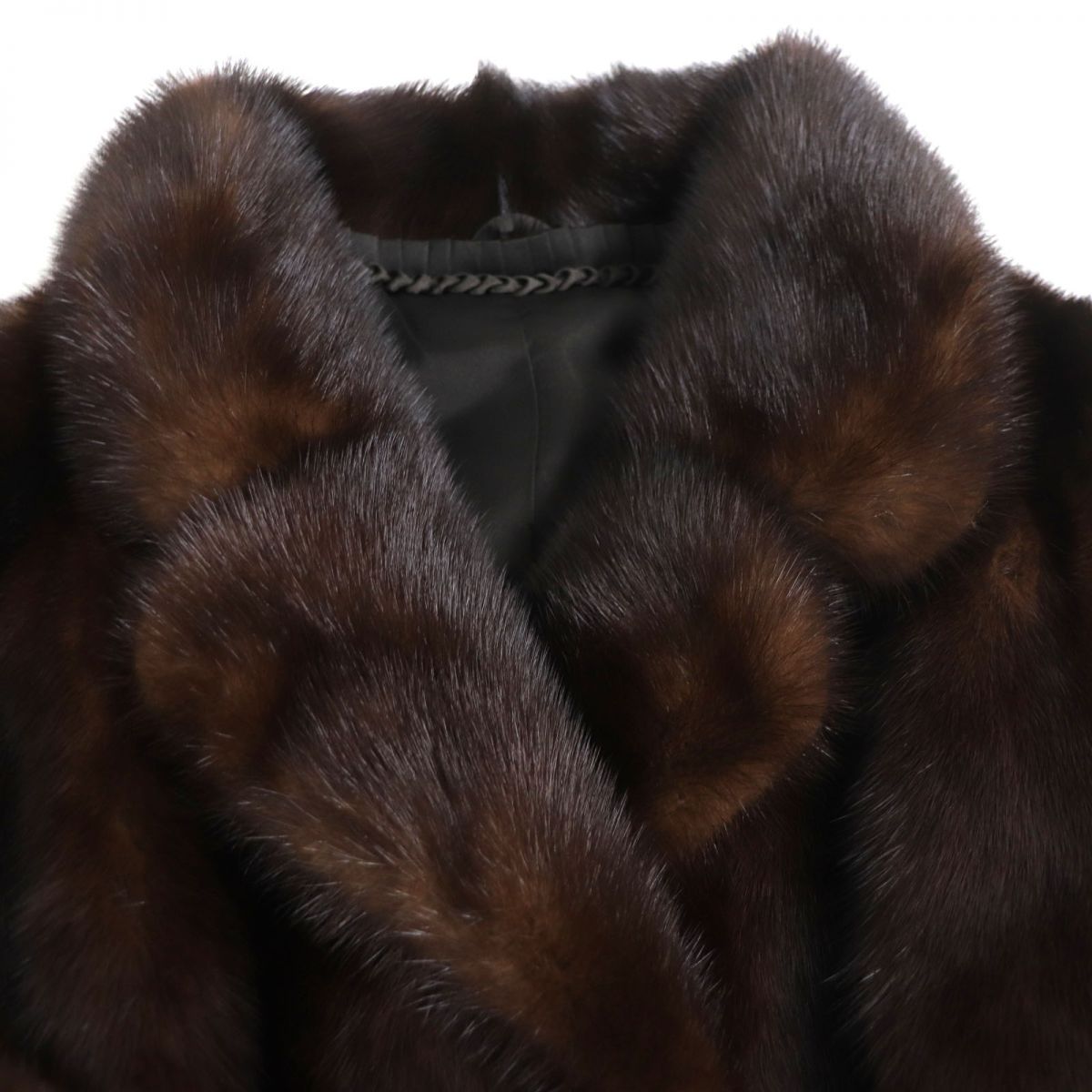 楽天市場】極美品▽SAGA MINK サガミンク 本毛皮コート ブラウン 毛質