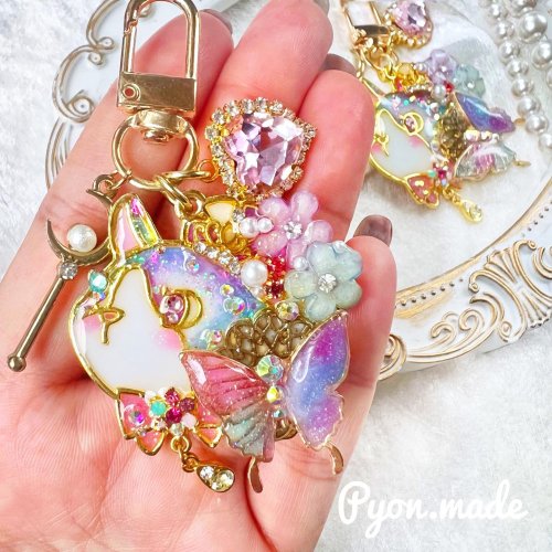 楽天市場】【1日限定P5倍】【空枠】花と猫《きれいめゴールド》 レジン