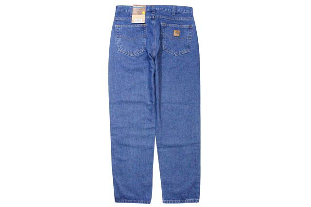 楽天市場】Carhartt WORKWEAR RELAXED-FIT TAPERED LEG DENIM PANTS