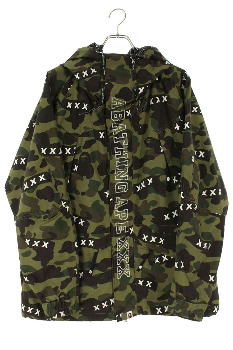 A BATHING A BATHING APE スタジアムジャケットSサイズ人気迷彩柄激安