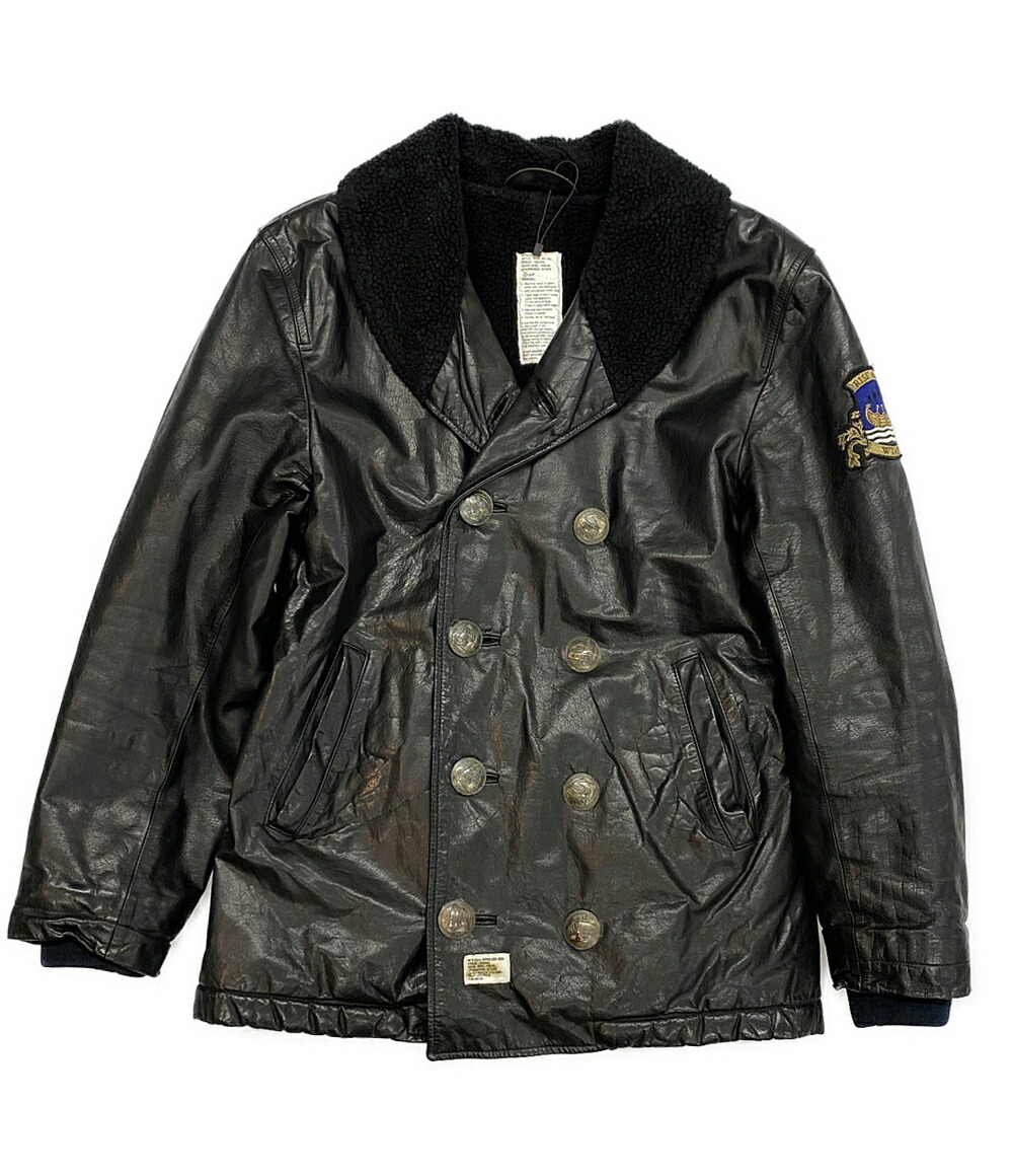 楽天市場】【中古】 ダブルタップス 水牛 レザージャケット BLACK