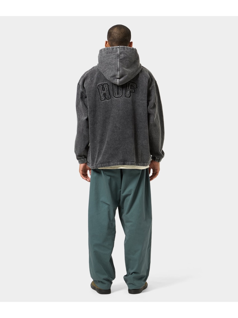 楽天市場】ARCH LOGO ZIP HOODIE / HUF ハフ ジップパーカー HUF ハフ